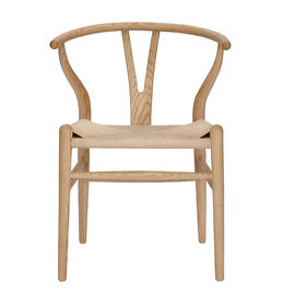 Chaises modernes en bois solide, chaise de restaurant de loisirs avec le cadre en bois