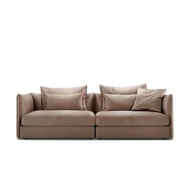 Style moderne réglé de sofa sectionnel de tissu de meubles de chambre à coucher d'hôtel d'appartement/étoile