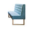 Couleur moderne de bleu de meubles de sofa d'allocation des places de cabine de restaurant de salle à manger