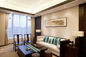 Les meubles cinq étoiles modernes de chambre à coucher d'hôtel placent la conception commerciale de mode d'utilisation