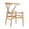 Chaises modernes en bois solide, chaise de restaurant de loisirs avec le cadre en bois