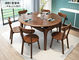 Tableau à la maison en bois solide de meubles/style moderne expansible de table de salle à manger