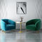 Sofa commercial nordique moderne de fauteuil de réunion avec le cadre en métal