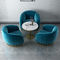 Sofa commercial nordique moderne de fauteuil de réunion avec le cadre en métal