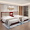 Les meubles de chambre à coucher d'hôtel de conception moderne placent/chambres à coucher d'appartement