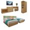 Aspect moderne en bois de Tableau des meubles TV de chambre à coucher d'hôtel/Tableau de côté