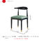 Chaises à la mode de salle à manger de maison/restaurant avec la construction métallique