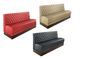 Sofa occidental adapté aux besoins du client de café d'hôtel de tissu de dos de Seat de carte de restaurant de rétro barre de loisirs haut