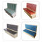Sofa en bois de siège de carte de meubles de 120*60*1050 millimètre de cabine de cuir simple fait sur commande d'allocation des places