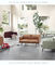 Le double simple moderne trois de sofa de petit de famille de cuir grenier industriel nordique de style posent le sofa en cuir de salon