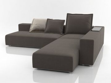 Sofa fait sur commande de tissu de salon de meubles de style nordique pour l'appartement/hôtel