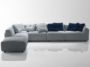 Luxe fait sur commande de lumière de sofa de tissu de meubles de salon pour l'appartement