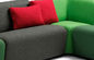 Allocation des places commerciale faisante le coin colorée de sofa de cabine pour le lobby d'hôtel/centre commercial