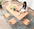 Conception simple formée par rectangle moderne de Tableau en bois solide de salle à manger